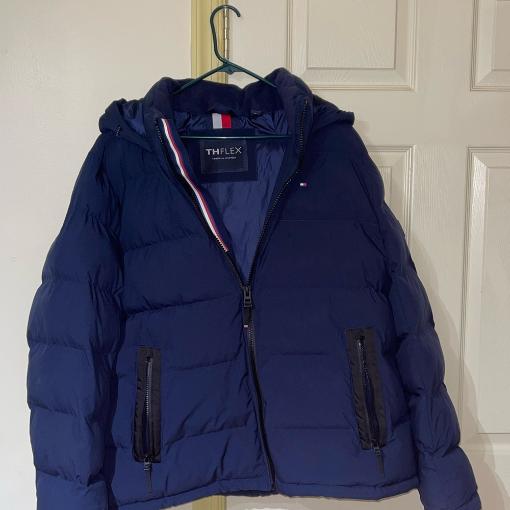 Tommy Hilfiger TH Flex Navy Jacket